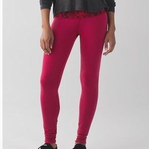 Lululemon Wunder Under Pant (Reversible)